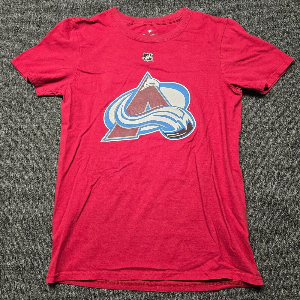 Colorado Avalanche Rantanen 96 Tee Men’s Small Fanatics Red SS Shirt NHL Hockey